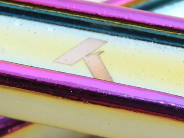 Oil Slick Bremse fürs Hinterrad mit KHE Laser Logo  Oil Slick Bremse fürs Hinterrad mit KHE Laser Logo