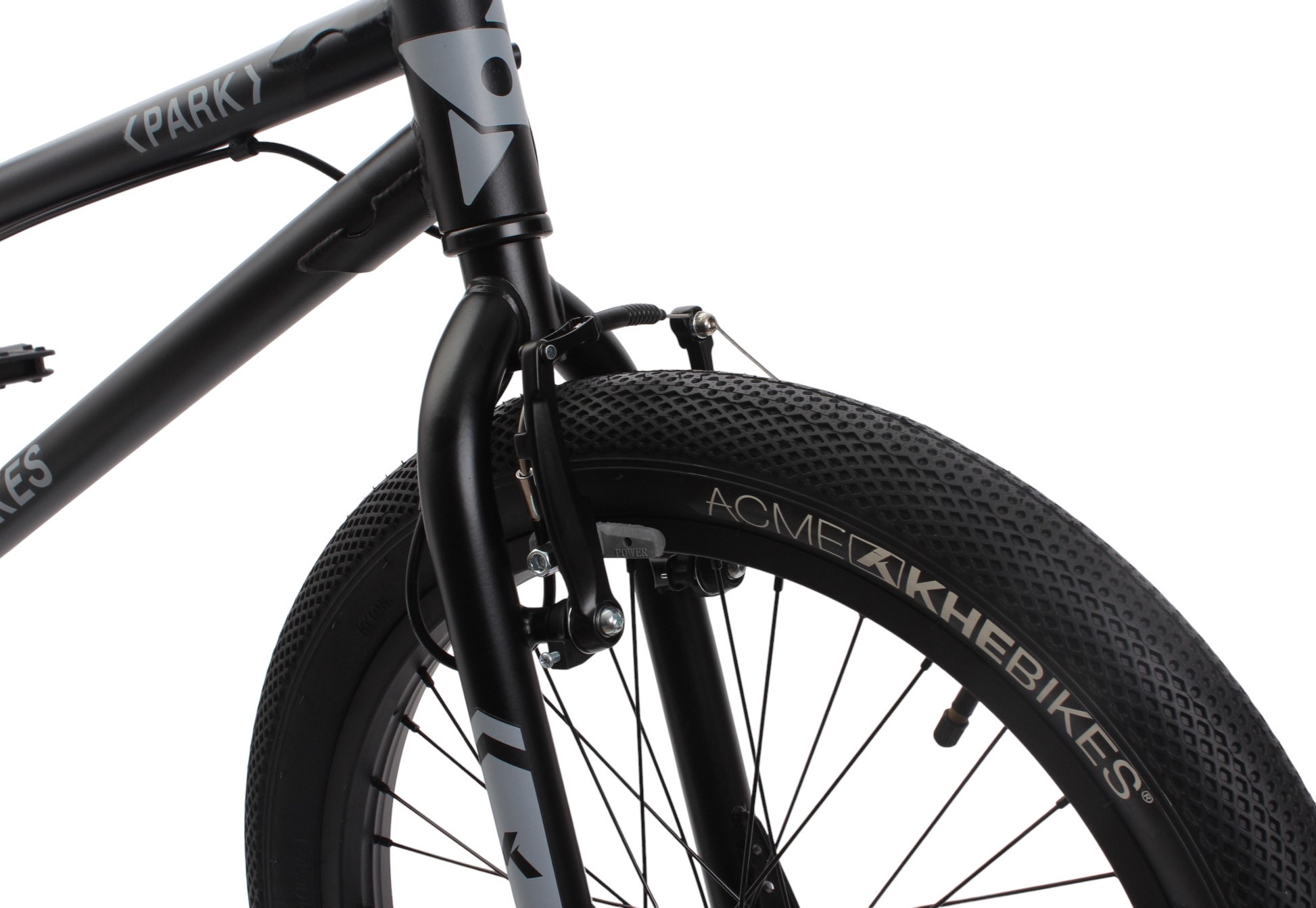 BMX bike KHE PARK 20 inch 24.5 lbs black