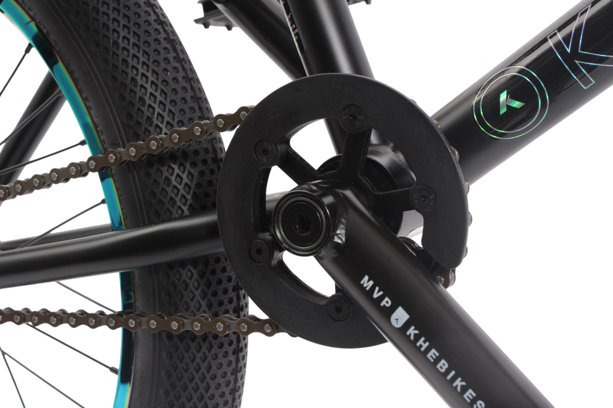 BMX Bike KHE CIRRUS PRO FC 20 Inch Black 10,2kg