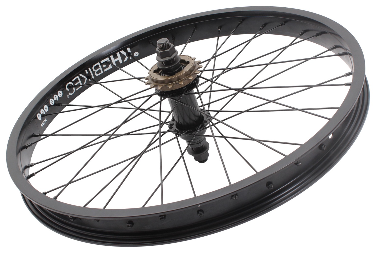 BMX rear wheel KHE PRISM 20 inch black