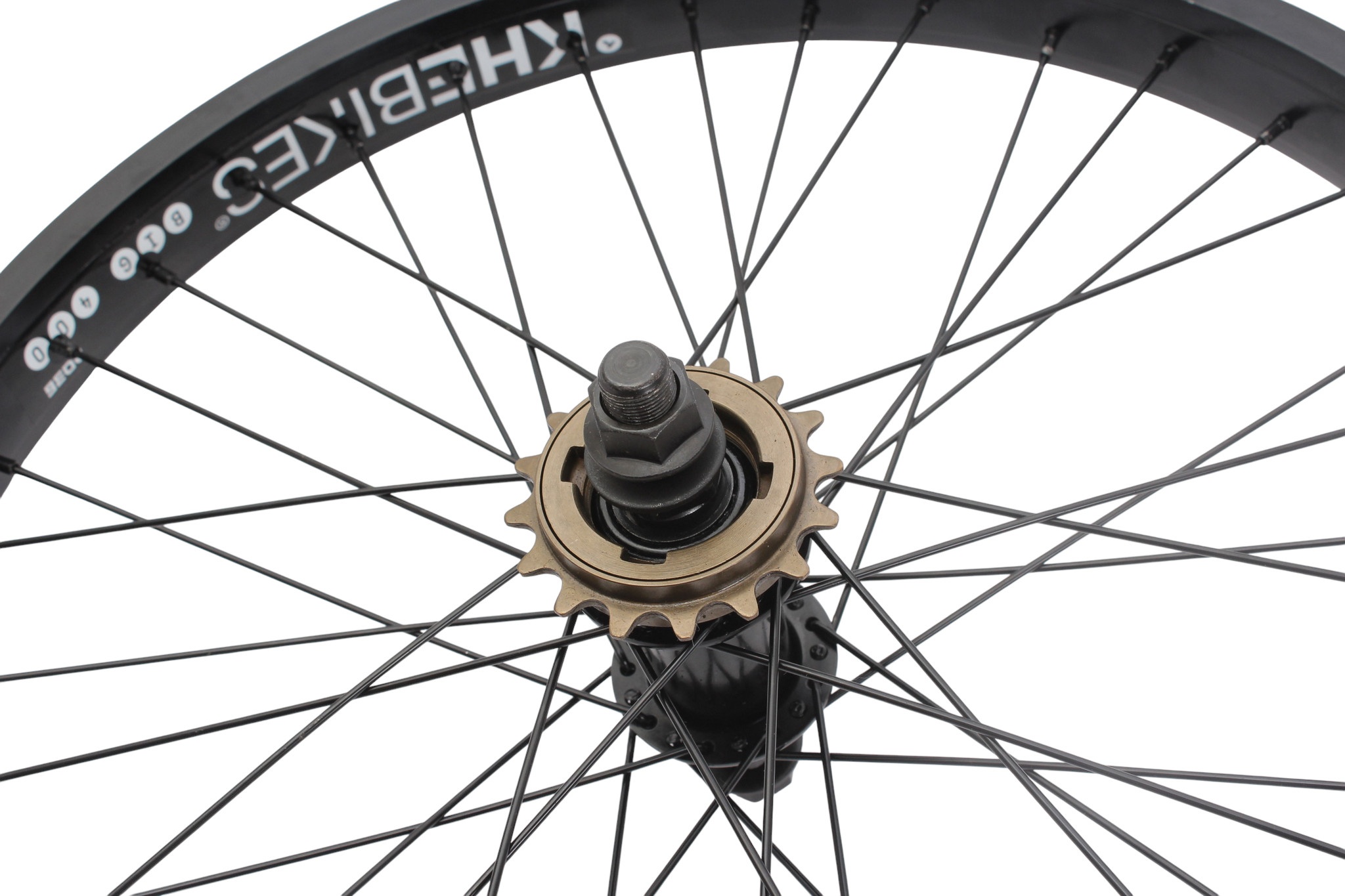 BMX rear wheel KHE PRISM 20 inch black