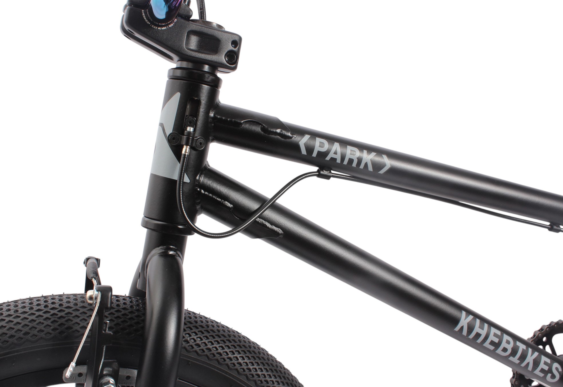 BMX bike KHE PARK 20 inch 24.5 lbs black