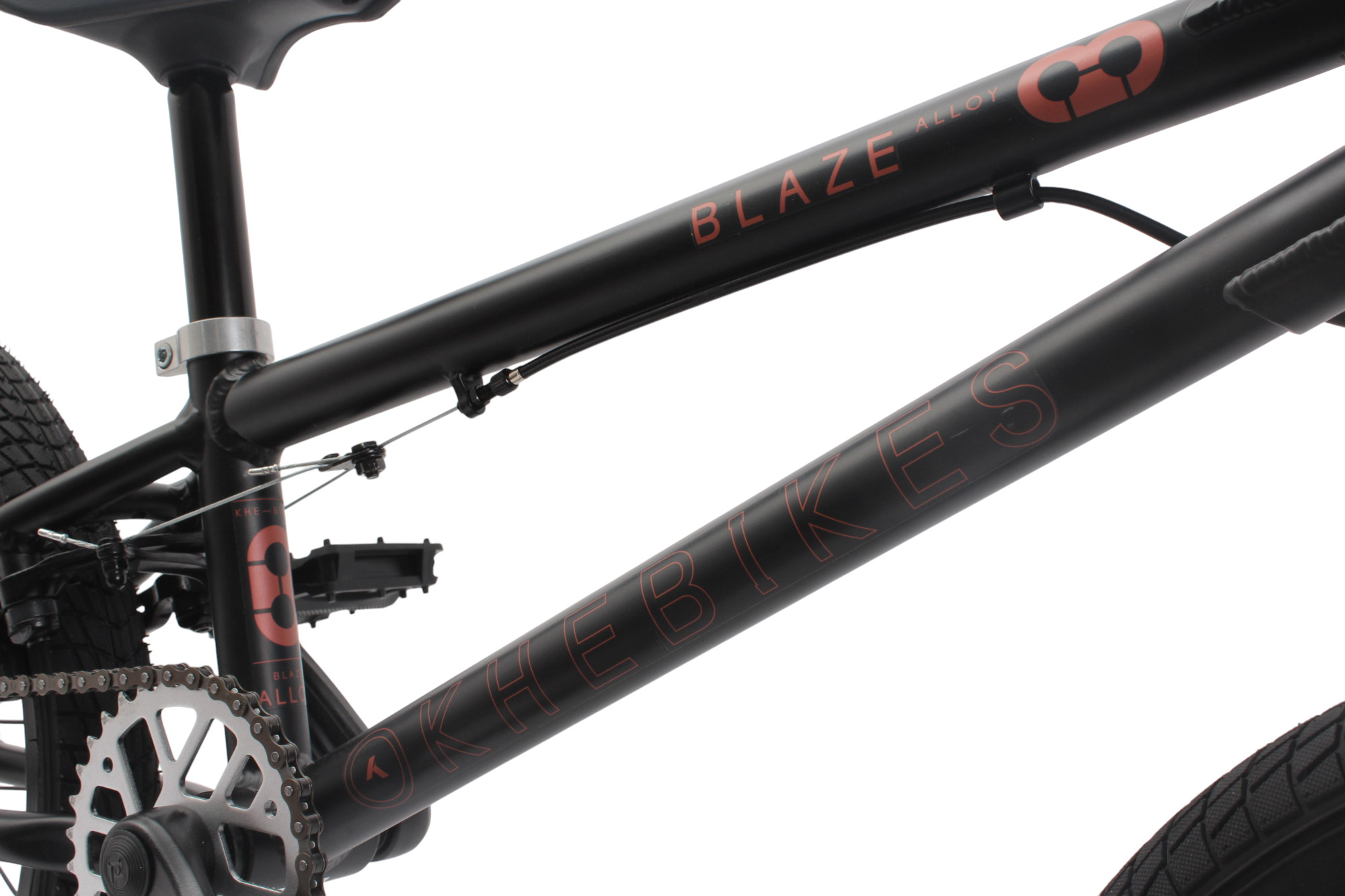 BMX Bike Aluminum KHE BLAZE AL 18 inch 9.3kg