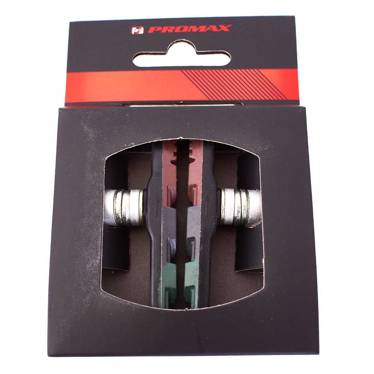 Packung 1 Paar TRIPLE BMX Bremsschuhe von Promax Packung 1 Paar TRIPLE BMX Bremsschuhe von Promax