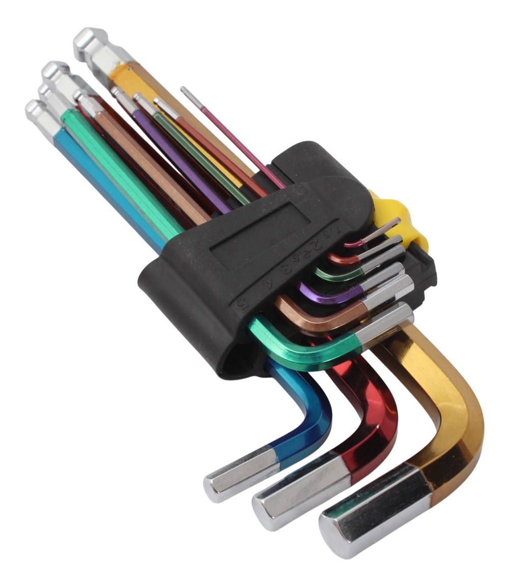KHE 9-piece hex key set
