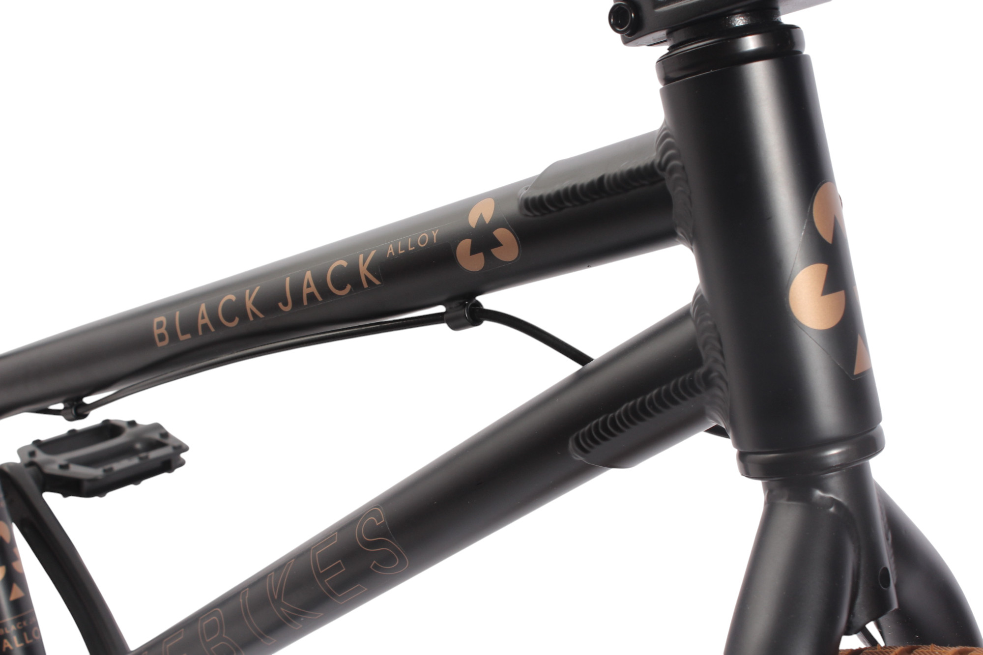 BMX Bike Aluminum KHE BLACK JACK AL 20 Inch 10kg