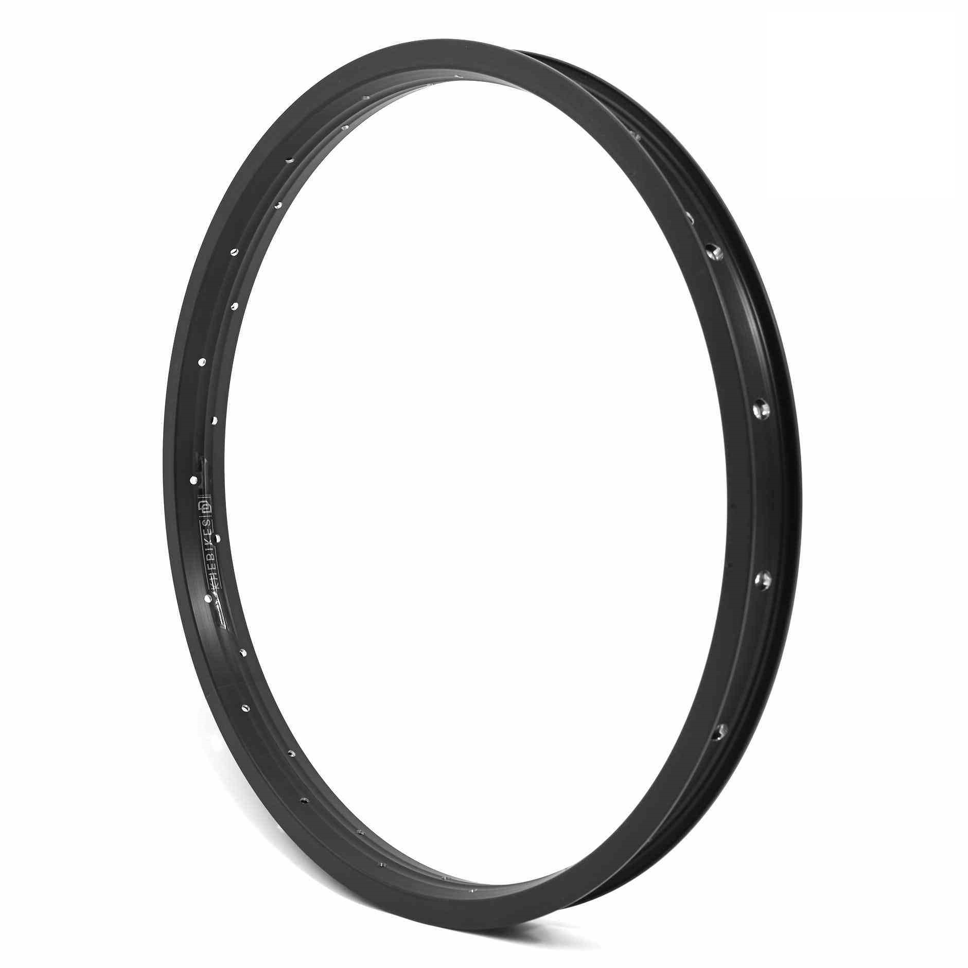 Schwarze 20 Zoll BMX Felge von MVP Schwarze 20 Zoll BMX Felge von MVP