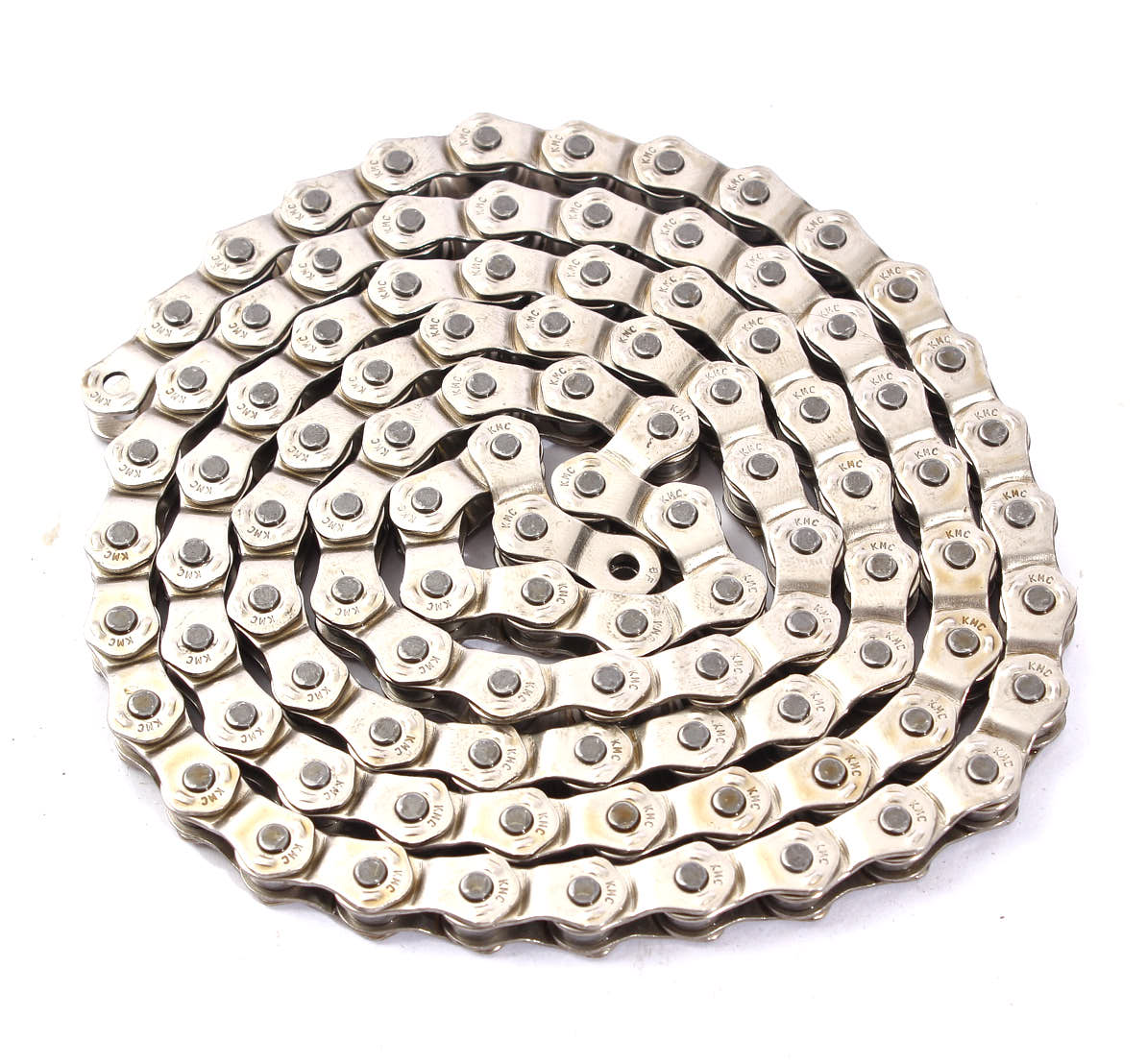 BMX Halflink Fahrradkette in Silber von KHE BMX Halflink Fahrradkette in Silber von KHE