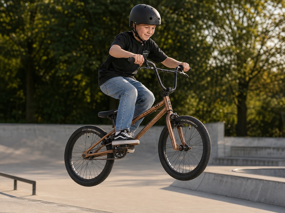 BMX Bike Aluminum KHE BLAZE AL 18 inch 9.3kg