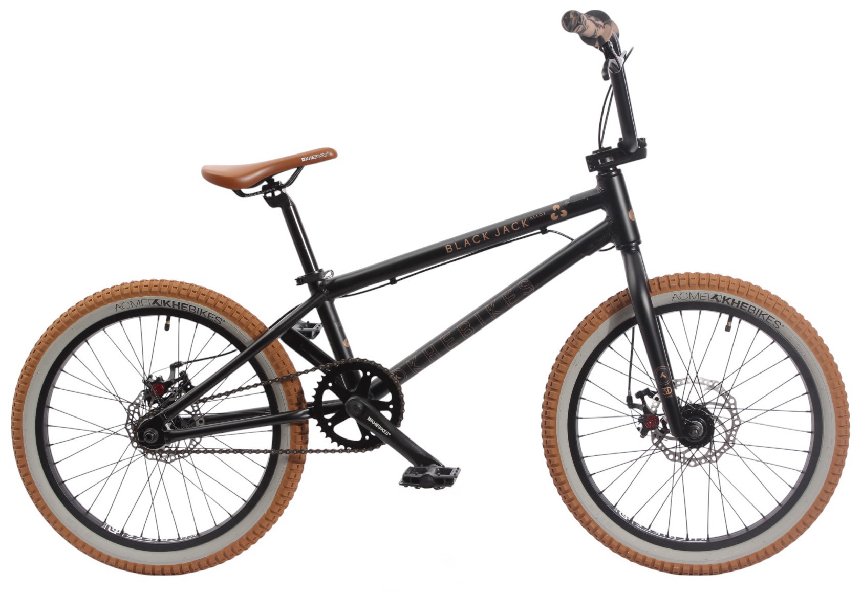 BMX Bike Aluminum KHE BLACK JACK AL 20 Inch 10kg