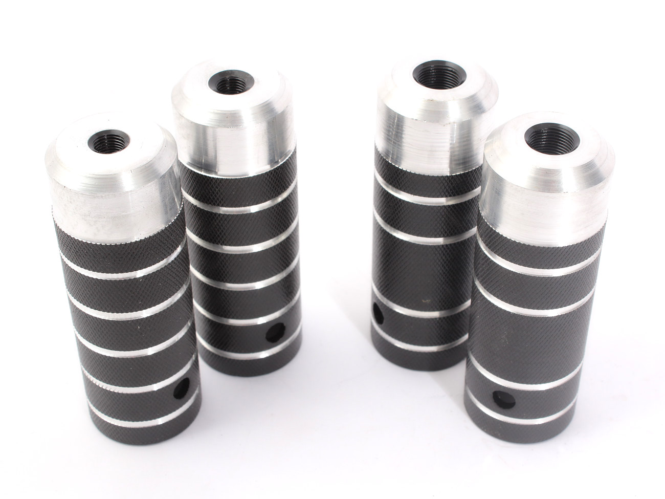 Pegs KHE 2ND PRO Pour BMX - Noyau CrMo, Coque Nylon Remplaçable, Compatible Essieux 10 Et 14 Mm