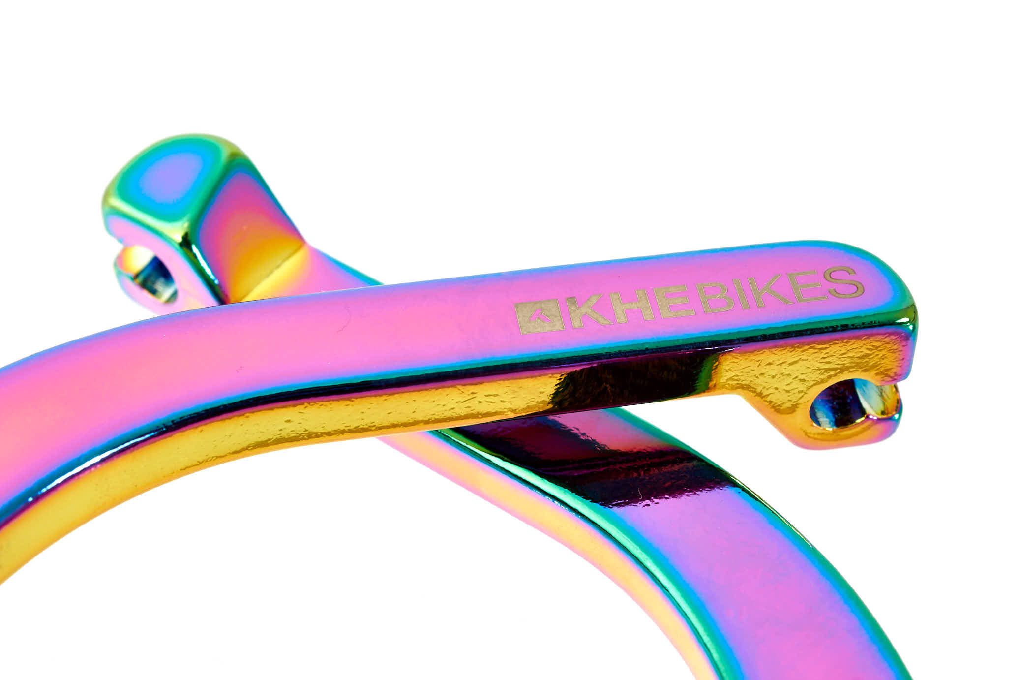 Oil Slick Hinterradbremse mit KHE Laser Logo Oil Slick Hinterradbremse mit KHE Laser Logo