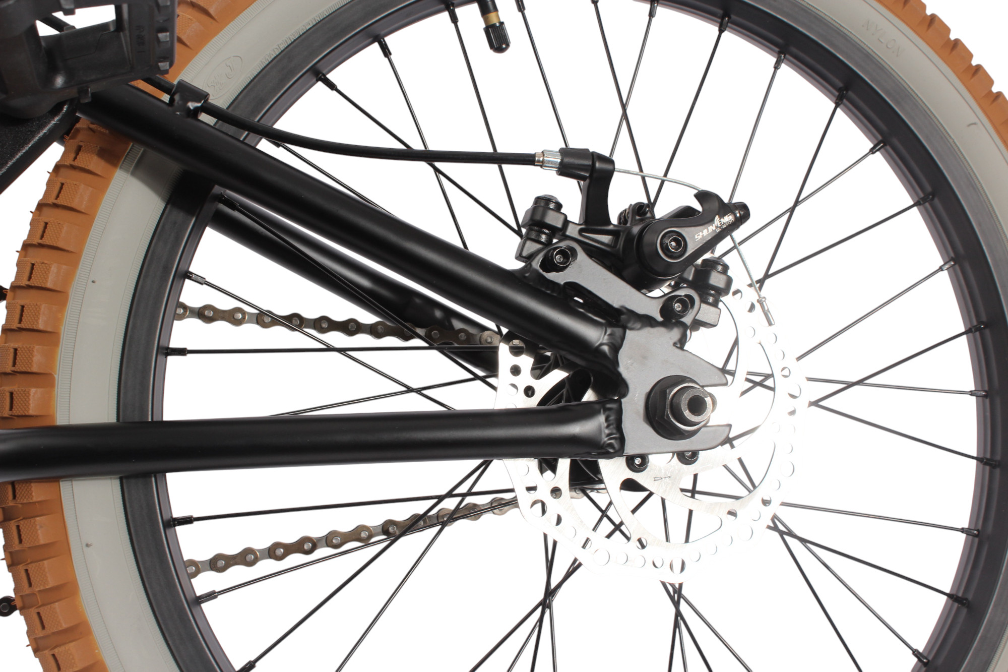 BMX Bike Aluminum KHE BLACK JACK AL 20 Inch 10kg