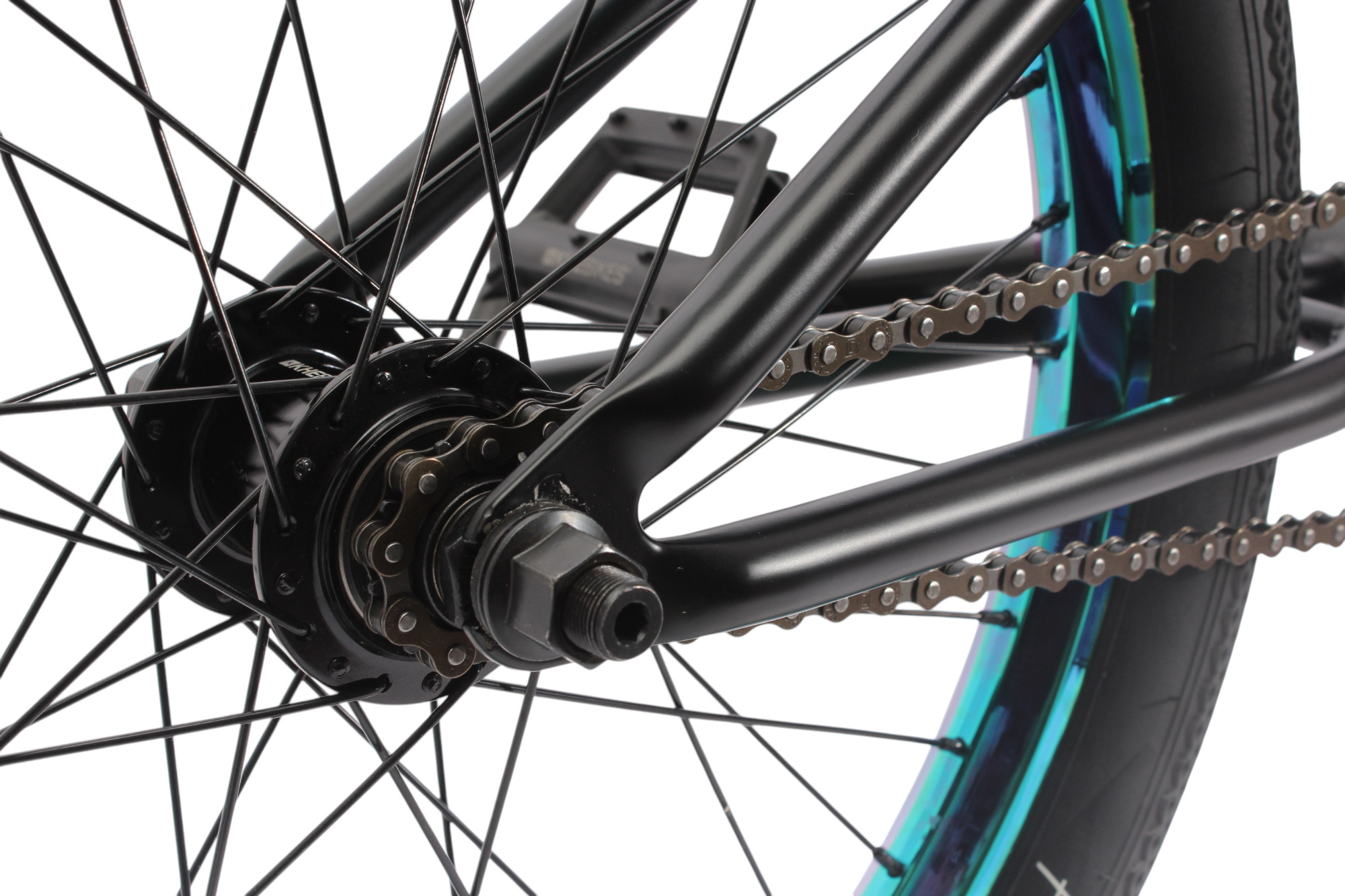 BMX Bike KHE CIRRUS PRO FC 20 Inch Black 10,2kg