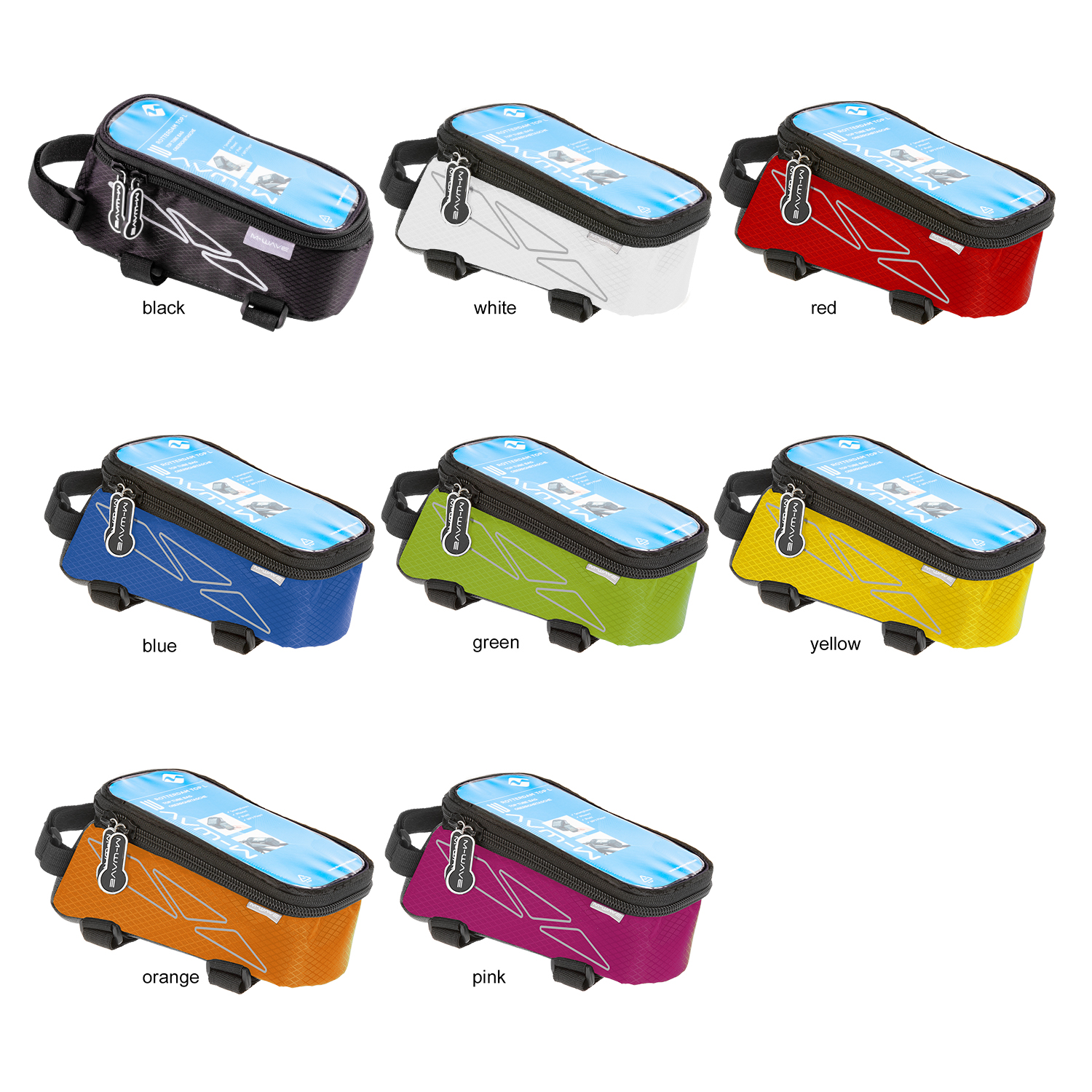 M-WAVE Rotterdam Top L Oberrohrtasche Rot