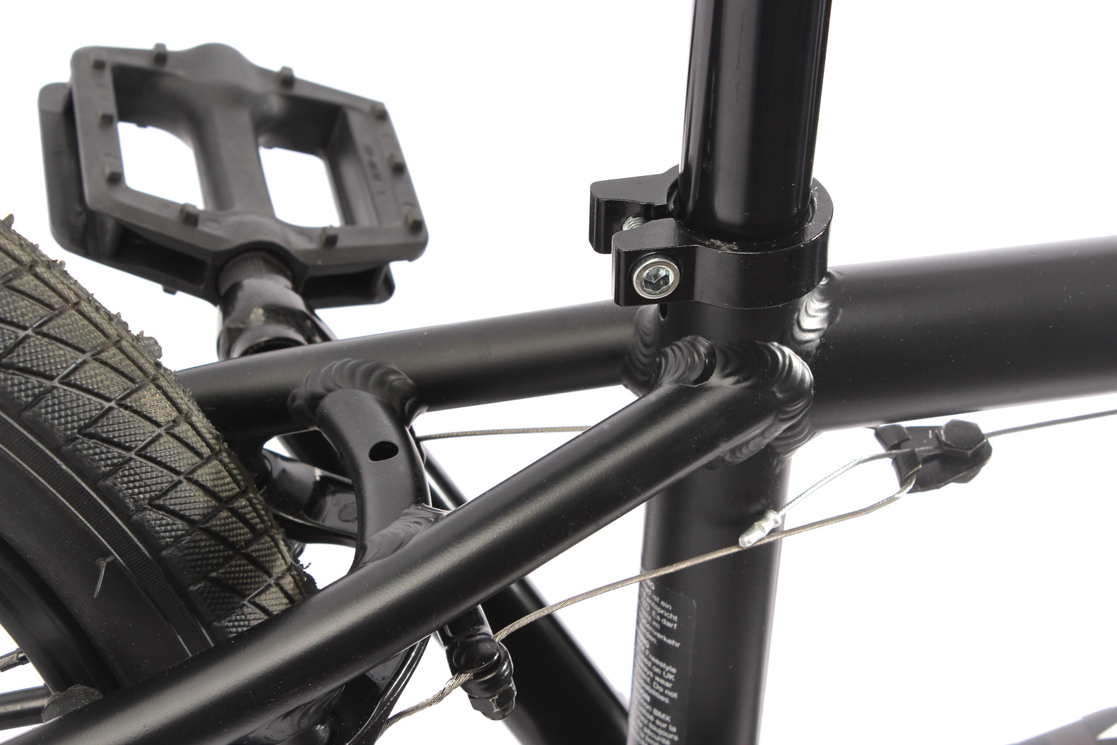 B-Ware N1: BMX Fahrrad Alu KHE BARCODE LL 20 Zoll 10,0kg 