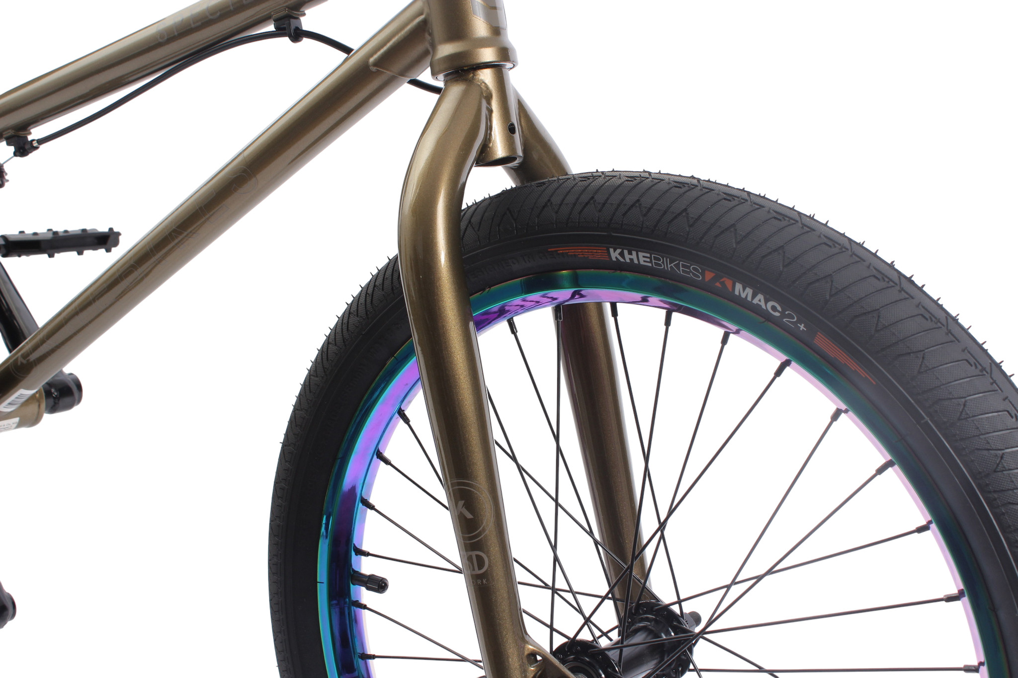 BMX bike KHE SPECTER V2 LTD Oil Slick 20 inch 21.8 lbs