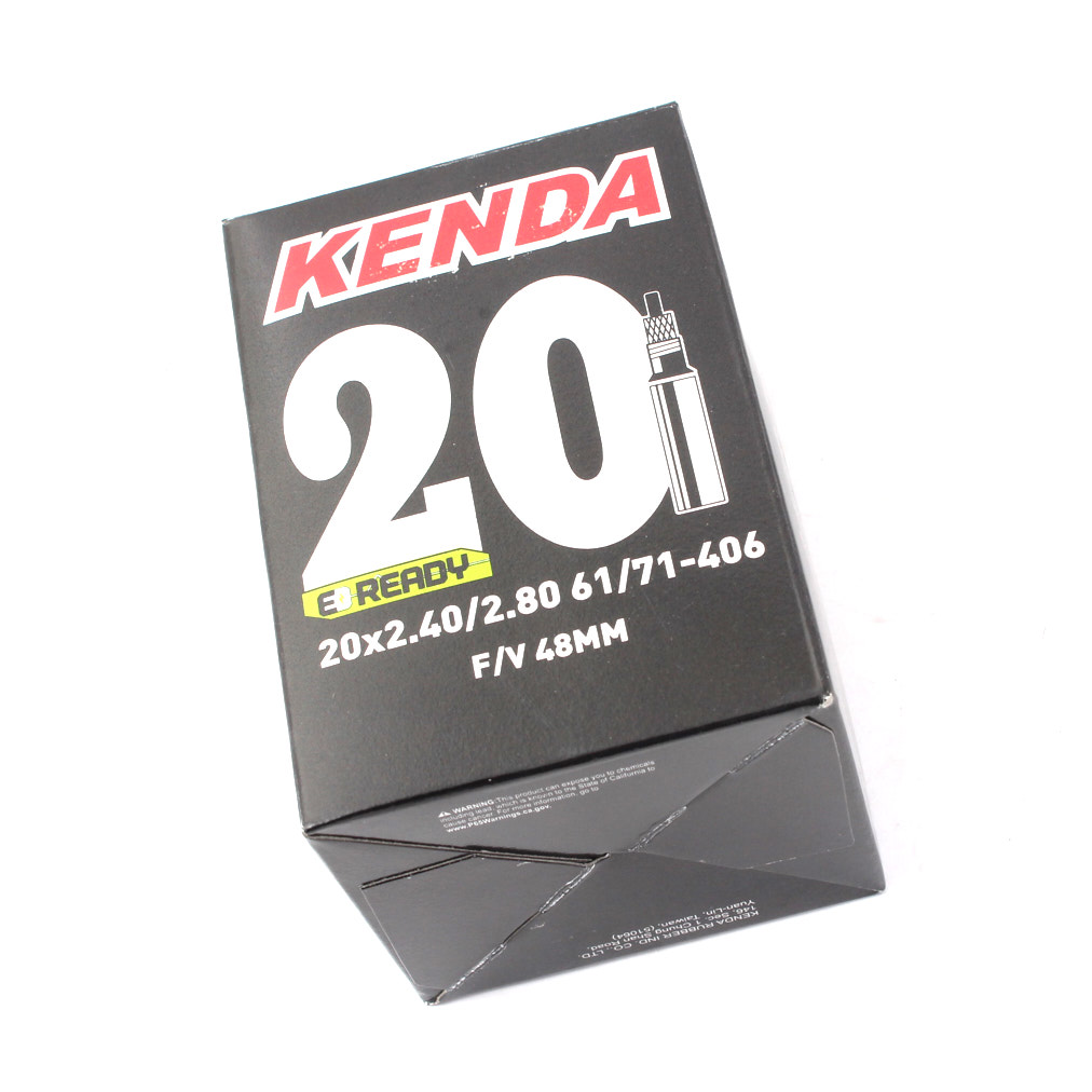Bicycle inner tube KENDA 20 x 2.4 -2.8 inch PLUS FV