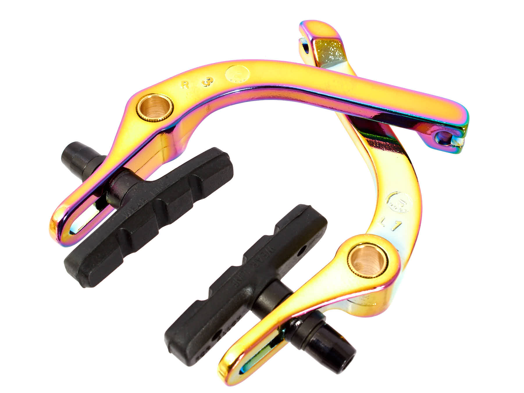 U-Hinterradbremse aus 7005 Aluminium von hinten U-Hinterradbremse aus 7005 Aluminium von hinten