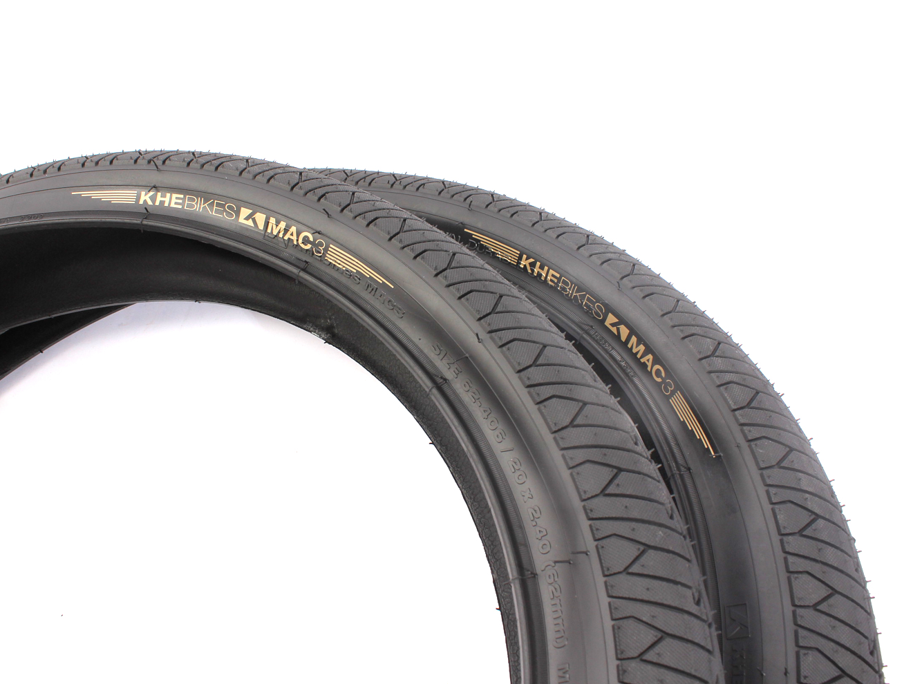 BMX Reifen 2x MAC3 + 2x Schwalbe Aerothan Schlauch