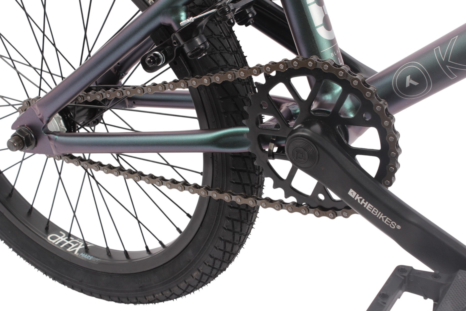BMX Bike Aluminum KHE BLAZE AL 18 inch 9.3kg